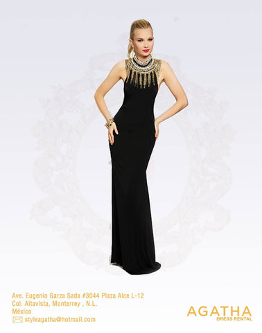 Vestido Negro Talla Chica